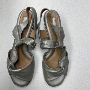 BeautiFeel Shoes. silver wedge